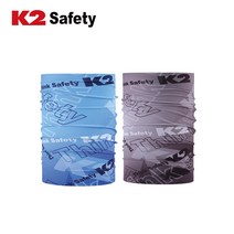 K2 아이스멀티스카프 블루 그레이