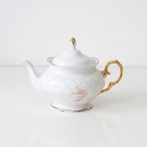 [크리스토프바벨] 서커스 티팟 커피팟 1150ml, 선택:핑크&골드