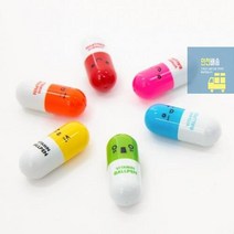 비타민 알약볼펜 유아 미술놀이 초딩 유아 만들기 키트 초등학생 만들기 세트, 레드 UFCPN0011