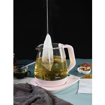 100 조각 10 x 15cm 부직포 할로겐 재료 가방 일회용 한약 분말 스페이서-82114, 단일옵션