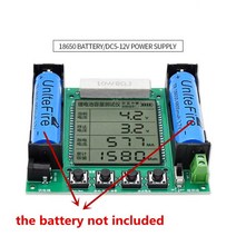 배터리 테스터 진단기 검사기 체크기 18650 리튬 배터리 용량 테스터 모듈 고정밀, xh-m239