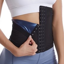 디스크 허리 보호대 자세 교정 압박 밴드 허리 트레이너 바디 셰이퍼 뱃살 슬리밍 벨트 플러스 사이즈 연소, 02 파란