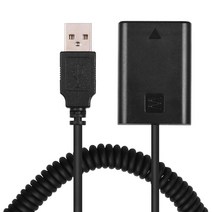 NP-FW50 더미 USB 어댑터 소니 A7 A7II A7R A7S A7RII A7SII A6000 A5000 A3000 NEX5 NEX3 ILDC 카메라 적용 USB 커플러, 미국, One Size