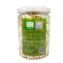 유가원 유기농 슬라이스 아몬드 토핑, 140g, 1개