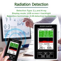 방사선 검출기 계수기 가이거 선량계 ˚˚x-ray 실시간 평균 누적 모드 BR-9B PRO XR1, 한개옵션1, 01 Pre-Sale