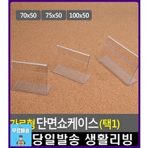 미술관 작품 제목 화가 안내 쇼케이스 아크릴케이스 스탠드메뉴판 생활소품 인테리어사진액자 문구 액자, 1개, 70x50mm