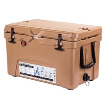 낚시쿨러 로토몰드 물고기 쿨러 박스 피크닉 및 낚시 아이스 45QT, 3.Dark Grey