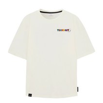 테크니스트 TNT5481 코튼라이크 오버핏 반팔 티셔츠