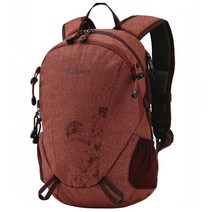 레드페이스 신상품 사계절 예쁘고 가벼운 여성 소형 등산 가방 배낭 (12리터), 와인