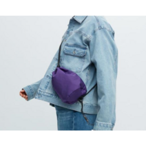 [국내매장판] 유니클로 미니 드로우 스트링백 블루 메신저백 백팩 크로스백 457191