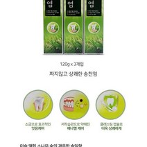 메디안 개운항 솔잎향 짜지 않는 송천염 치약 3개, plaincu 1, plaincu 본상품선택
