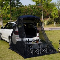 루프탑텐트 차박용 루프 하드탑 루프탑 텐트 차량도킹 휴대용 방수 자동차 후면 자전거 확장 야외 캠핑 대피소 suv 대형 공간 트레일러 지붕 상단, 검은색, Black