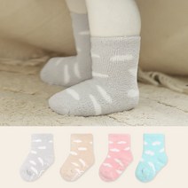 하이베이비클럽 유아용 구름 수면양말 양말