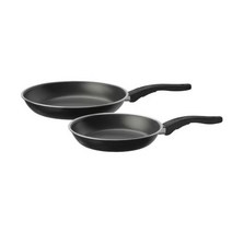 인덕션 사용가능 후라이팬 2종 가벼운 프라이팬 24cm 카발카드 계란 후라이 28cm, 카발카드 프라이팬(블랙 2종)