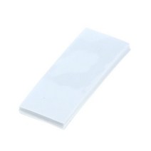 18650 배터리 랩 PVC 열 수축 튜브 프리컷 필름 테이프 커버 50 개, WHITE, WHITE