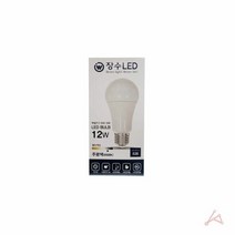 장수램프 12W LED BULB 주광색 소켓베이스 E26, 단품, 단품