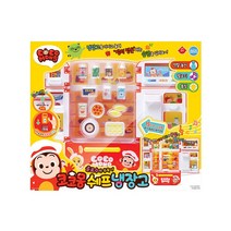 유아 키친 주방놀이 소꿉놀이 코코몽 쉐프냉장고Y/NPD:YD2003Y +P1, 유판다 본상품선택