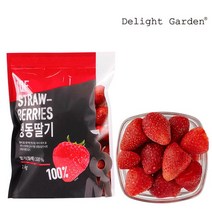 딜라잇가든 [딜라잇가든]냉동 딸기(칠레산) 1kg, 단품없음