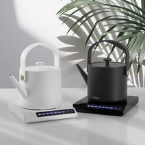 하트만 오리진 전기 커피포트 티팟, HNK-H06620BK(블랙)