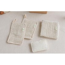 집들이 선물 삼베 그린래빗 식물 수세미 세트 부엌 개수대 거품, 1개, 상세페이지참조