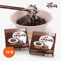 [ 국산 콩 100% ] 평창 발효콩 낫또 노란콩 나또 / 쥐눈이콩 나또 / 혼합나또, 쥐눈이콩 50g x 36개