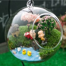 PVC원형돔/ 테라리움(반쪽용기)/철거치대, 원형PVC돔(8cm)