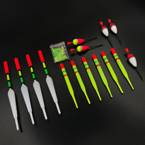 낚시세트 수직부표 낚시 플로트 15PCS 원투낚시 낚시 낚시세트 15PCS 수직부표 원투낚시 플로트, 낚시세트BL05158, 낚시세트BL05158
