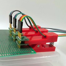 2.54 2.0 1.5 1.27 1.25 100mil 50mil 3P 4P 5P 6P 7P 8P 9P 10P PCB 클립 클램프 고정 장치 프로브 포고 핀 다운로드 프로그램 번, 1.25mm(Single row), 9 마력