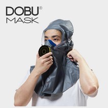 도부 방독면 CM-1 화재대피용 긴급대피마스크 (2601F 정화통 포함)