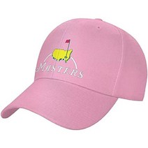 마스터스 Masters 골프 모자 토너먼트 오거스타 내셔널 골프 선물 (9 색상), 핑크