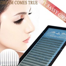 래피드 2P래쉬 두가닥 매시속눈썹 8~15mm J컬 C컬 0.10T 0.15T 0.20T 고급원사 속눈썹 연장용, [J컬/0.15T]11mm