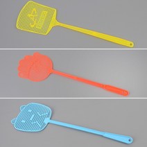 아날로그 파리채 클래식 귀여운 디자인 모기채 휴대용 여름철 식당 음식점 가정 해충 퇴치 용 판촉물 막대 기본 기념품 수납 걸이 사은품, 제품선택, 스퀘어