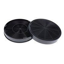 쿠커 후드 카본 필터 교체 - 196mm aeg bosch electrolux miele alno ariston blaupunkt faber(2개팩), 없음
