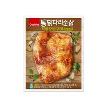 [굽네] 통닭다리순살 직화오븐구이 마늘갈비맛 130g, 1팩