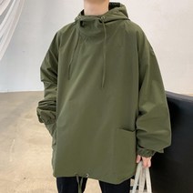 바람막이 남성아노락 후드점퍼 복고풍 레트로 INSUM49