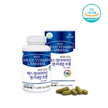 비타민스토리 맥스 멀티비타민 앤 미네랄 포맨 남성 비타민 하루한알 3개월분