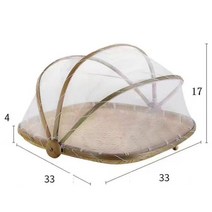 건어물 건조 바구니 어망 고추 건조대 야채 고추 생선, 정사각형/33cm, 1개