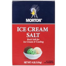 Morton Ice Cream Salt 몰튼 아이스 크림 솔트 1.8kg 2팩