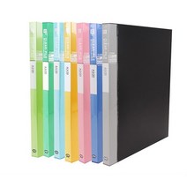 클리어파일 20P A3 B4 7색상, 파랑