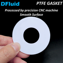 PTFE 가스켓 BSPP 플랜지 위생 실린더 플랫 링 5 6 8 10 12 15 18 20 30 mm 압력 게이지 개, 28 ID 8mm x OD 15mm_01 2MM