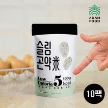 아담푸드 슬림 곤약미 알알이 습식 곤약쌀 200g x 10팩, 10개