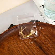 분말 스틱포장기 알약타정기 분말소분기 액상포장 원두소분보석 지퍼 잠금 가방 높고 투명한 작은 플라스, 02 Norml 5x7m