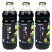 헬씨허그 프리미엄 타히티 노니주스 1000ml 노니 원액 발효숙성 착즙 에어캡포장, 3병