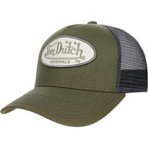 본더치 오발 패치 보스턴 캡 올리브 55 60