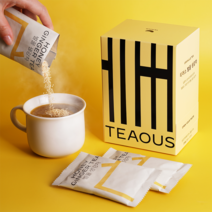 TEAOUS 그래뉼 벌꿀 생강차, 240g, 3박스