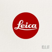 Leica 라이카 스티커 6cm, 15X15, 홀로그램