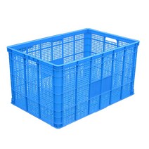 사과박스 배 플라스틱 상자 계육 의류 물류 대형 화물, 420 바구니직경 450x310x240녹색