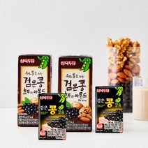 삼육두유 검은콩칼슘 140ml 24팩+검은콩호두아몬드 190ml 24팩