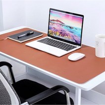 다이소 데스크매트 책상 테이블 매트 마우스 패드 장패드 고무판, 블랙