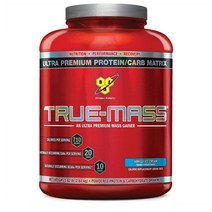 BSN 비에스엔 트루매스 울트라 매스 게이너 유청 단백질 프로틴 파우더 성인 건강 헬스 보충제 BCAA 아미노산 바닐라 아이스크림 1병 2.64kg (1통 2640g)
